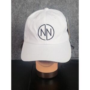 Nissi Caps White Dad Hat Adjustable‎ Baseball Cap Logo Casual Everyday Outdoors